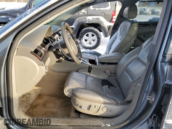 2004 Audi A8 L with VIN WAUML44E54N000619, listed as a Copart auction lot 42186195 with 174,331 mi miles and Salvage Title. Bid and sale history available at carsss.com. Image 7.