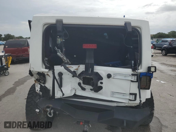 2018 Jeep Wrangler JK Unlimited Sahara with VIN 1C4HJWEG5JL849470, listed as a Copart auction lot 70423704 with 76,306 mi miles and Clean Title. Bid and sale history available at carsss.com. Image 6.