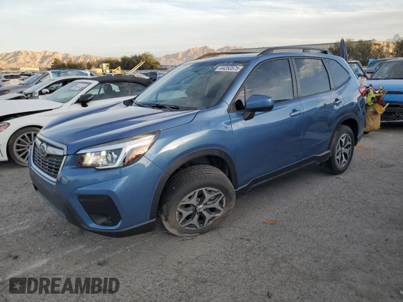 2020 Subaru Forester Premium with VIN JF2SKAGC7LH413405, listed as a Copart auction lot 44253575 with 38,514 mi miles and Salvage Title. Bid and sale history available at carsss.com. Image 1.