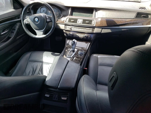 2014 BMW 5 Series 528i with VIN WBA5A5C54ED510906, listed as a Copart auction lot 49529525 with 163,039 mi miles and Salvage Title. Bid and sale history available at carsss.com. Image 8.