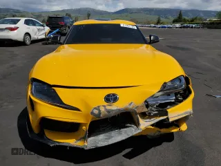 2021 Toyota Supra 3.0 z VIN WZ1DB0C01MW034802, wystawiony jako Copart lot #51387765 z przebiegiem Nie podano mil oraz Szkoda całkowita • Salvage title. Historia ofert i sprzedaży dostępna na DreamBid. Obrazek 5.