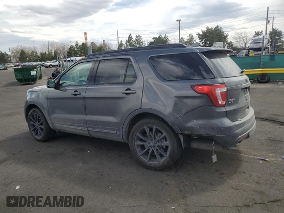 2017 Ford Explorer XLT with VIN 1FM5K8D87HGE41797, listed as a Copart auction lot 51241055 with 102,639 mi miles and Salvage Title. Bid and sale history available at DreamBid. Image 2.