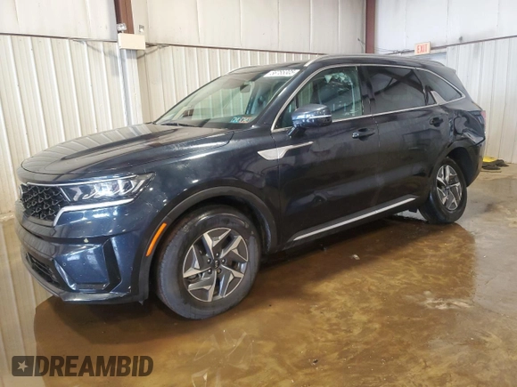 2021 Kia Sorento EX with VIN KNDRH4LG1M5045196, listed as a Copart auction lot 56785305 with 37,876 mi miles and Salvage title. Bid and sale history available at DreamBid. Image 1.