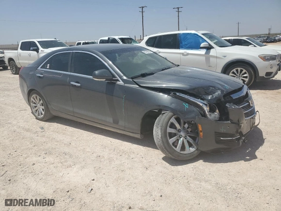 2018 Cadillac ATS Sedan Luxury RWD with VIN 1G6AB5RX6J0105531, listed as a Copart auction lot 65799394 with 66,508 mi miles and Salvage Title. Bid and sale history available at carsss.com. Image 4.
