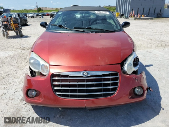 2004 Chrysler Sebring LXi with VIN 1C3EL55R64N281610, listed as a Copart auction lot 55959145 with 87,247 mi miles and Salvage title. Bid and sale history available at DreamBid. Image 5.
