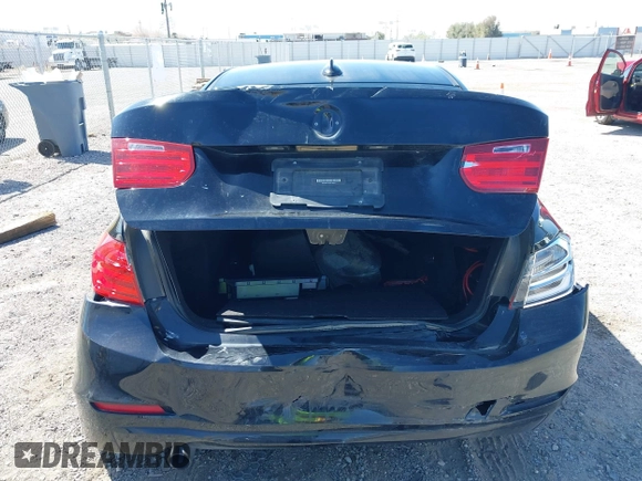 2015 BMW 3 Series 320i with VIN WBA3B1C57FK138441, listed as a IAAI auction lot 42034649 with Not Provided miles. Bid and sale history available at carsss.com. Image 15.