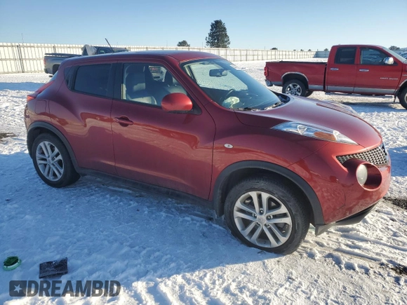 2014 Nissan Juke SV with VIN JN8AF5MR4ET361153, listed as a Copart auction lot 44462915 with 109,275 mi miles and Salvage Title. Bid and sale history available at carsss.com. Image 4.