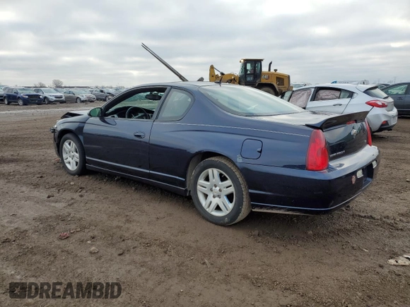 2007 Chevrolet Monte Carlo LT with VIN 2G1WK15K579332092, listed as a Copart auction lot 85427244 with 151,148 mi miles and Salvage Title. Bid and sale history available at carsss.com. Image 2.