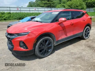 2019 Chevrolet Blazer RS с VIN 3GNKBJRS3KS649503, выставлен на аукционе Copart как лот 63765435 с пробегом 71 593 миль миль и Чистый • Clean title. История ставок и продаж доступна на DreamBid. Изображение 1.