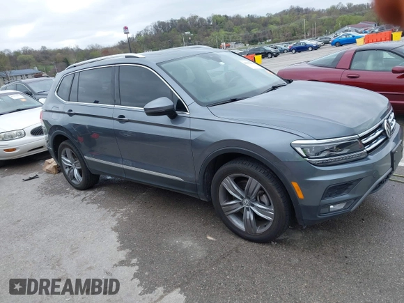 2019 Volkswagen Tiguan SEL Premium with VIN 3VV4B7AX9KM095580, listed as a IAAI auction lot 41915639 with 67,440 mi miles and . Bid and sale history available at DreamBid. Image 13.