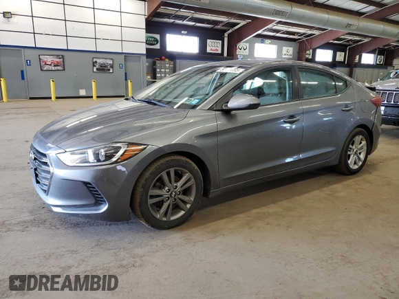 2018 Hyundai Elantra Value Edition with VIN 5NPD84LFXJH294755, listed as a Copart auction lot 50429095 with 126,998 mi miles and Clean Title. Bid and sale history available at DreamBid. Image 1.