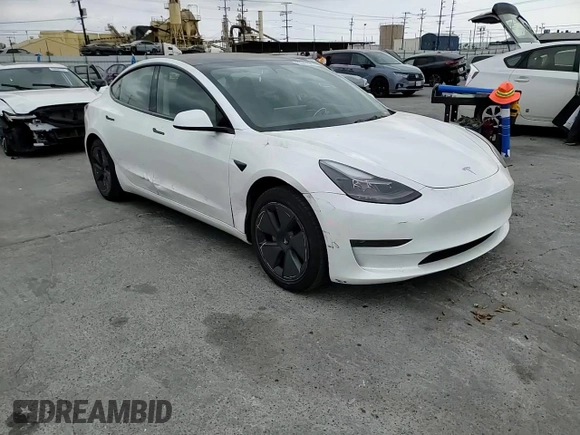 2023 Tesla Model 3 с VIN 5YJ3E1EA3PF557941, выставлен на аукционе Copart как лот 53047505 с пробегом 53 060 миль миль и Списание • Salvage title. История ставок и продаж доступна на DreamBid. Изображение 13.