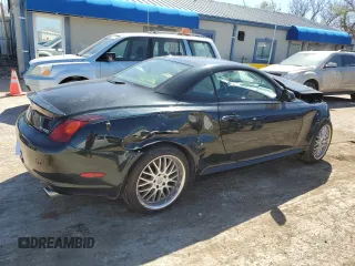 2005 Lexus SC 430 z VIN JTHFN48Y550070001, wystawiony jako Copart lot #49179564 z przebiegiem Nie podano mil oraz Szkoda całkowita • Salvage title. Historia ofert i sprzedaży dostępna na DreamBid. Obrazek 3.