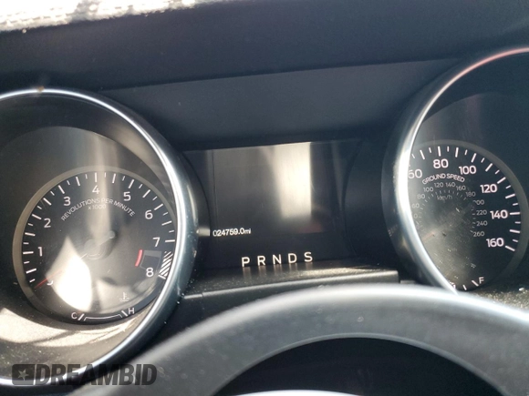 2022 Ford Mustang GT with VIN 1FA6P8CF6N5130112, listed as a Copart auction lot 49513585 with 24,759 mi miles and Salvage title. Bid and sale history available at DreamBid. Image 9.