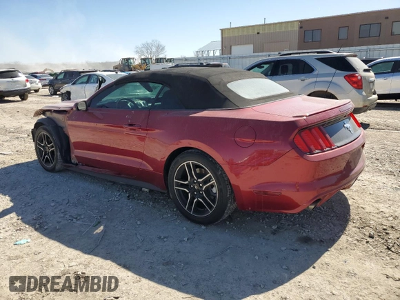 2017 Ford Mustang V6 with VIN 1FATP8EM3H5340203, listed as a Copart auction lot 48390555 with 98,930 mi miles and Salvage Title. Bid and sale history available at carsss.com. Image 2.