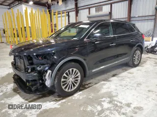 2017 Lincoln MKX Select with VIN 2LMPJ8KR3HBL10935, listed as a Copart auction lot 46146895 with 125,751 mi miles and Salvage Title. Bid and sale history available at carsss.com. Image 1.