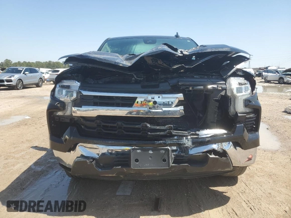 2022 Chevrolet Silverado 1500 LT with VIN 2GCPACED0N1505623, listed as a Copart auction lot 47009305 with 48,485 mi miles and Salvage Title. Bid and sale history available at carsss.com. Image 5.