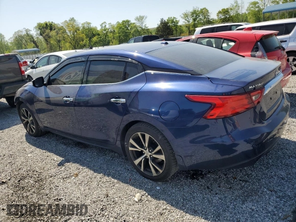 2017 Nissan Maxima SV with VIN 1N4AA6APXHC453803, listed as a Copart auction lot 52447455 with 132,270 mi miles and Salvage title. Bid and sale history available at DreamBid. Image 2.