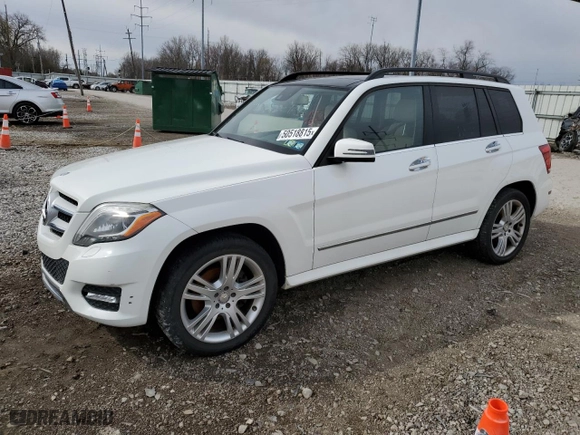 2013 Mercedes-Benz GLK-Class GLK 350 with VIN WDCGG8JB5DF982047, listed as a Copart auction lot 50518815 with 119,628 mi miles and Clean Title. Bid and sale history available at carsss.com. Image 1.
