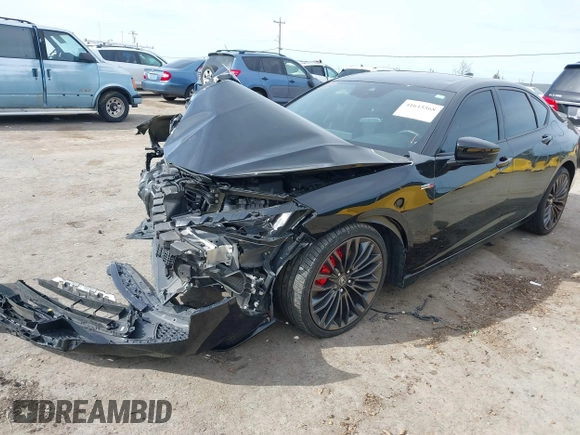 2021 Acura TLX Type S with VIN 19UUB7F04MA000077, listed as a IAAI auction lot 41615568 with 38,707 mi miles. Bid and sale history available at carsss.com. Image 19.
