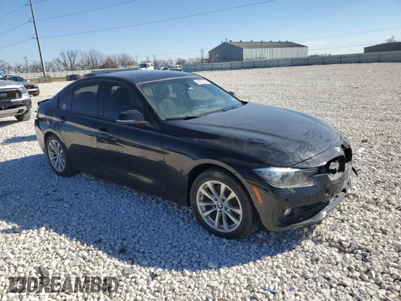 2016 BMW 3 Series 320i with VIN WBA8A9C50GK618538, listed as a Copart auction lot 88373835 with 0 mi miles and Salvage Title. Bid and sale history available at carsss.com. Image 4.