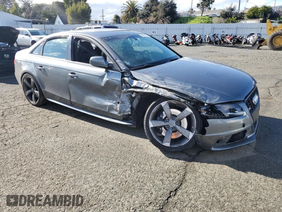 2012 Audi S4 Prestige with VIN WAUKGAFL6CA082324, listed as a Copart auction lot 45993045 with 57,768 mi miles and Salvage Title. Bid and sale history available at carsss.com. Image 4.