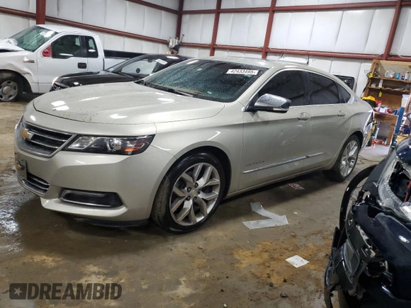 2015 Chevrolet Impala LTZ with VIN 2G1155SL6F9256449, listed as a Copart auction lot 42433495 with 209,688 mi miles and Salvage Title. Bid and sale history available at DreamBid. Image 1.