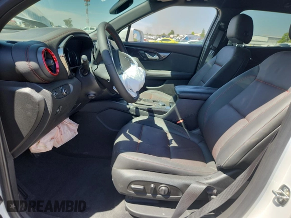 2020 Chevrolet Blazer RS with VIN 3GNKBERS4LS717851, listed as a Copart auction lot 58270685 with 23,674 mi miles and Salvage title. Bid and sale history available at DreamBid. Image 7.