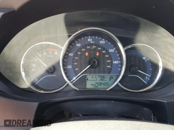 2014 Toyota Corolla L with VIN 2T1BURHEXEC150888, listed as a Copart auction lot 59229615 with 208,405 mi miles and Salvage title. Bid and sale history available at DreamBid. Image 9.