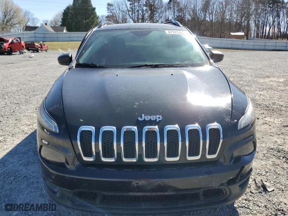 2016 Jeep Cherokee Sport with VIN 1C4PJLAB5GW272984, listed as a Copart auction lot 47926445 with 107,303 mi miles and Salvage Title. Bid and sale history available at carsss.com. Image 5.