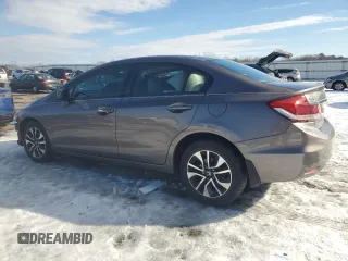 2014 Honda Civic Sedan EX with VIN 19XFB2F85EE269476, listed as a Copart auction lot 41582925 with 88,737 mi miles and Salvage Title. Bid and sale history available at carsss.com. Image 2.