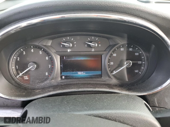 2020 Buick Encore Preferred with VIN KL4CJASB8LB352485, listed as a Copart auction lot 45607845 with 19,615 mi miles and Salvage Title. Bid and sale history available at DreamBid. Image 9.