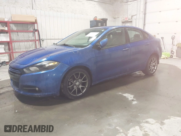 2013 Dodge Dart SXT with VIN 1C3CDFBA8DD176274, listed as a IAAI auction lot 41400067 with 80,120 mi miles. Bid and sale history available at carsss.com. Image 2.