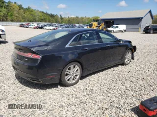2014 Lincoln MKZ with VIN 3LN6L2J99ER811776, listed as a Copart auction lot 57461195 with Not provided miles and Salvage title. Bid and sale history available at DreamBid. Image 3.