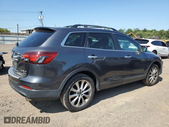 2015 Mazda CX-9 Grand Touring with VIN JM3TB3DV1F0461061, listed as a Copart auction lot 67194994 with 87,637 mi miles and Salvage Title. Bid and sale history available at carsss.com. Image 3.