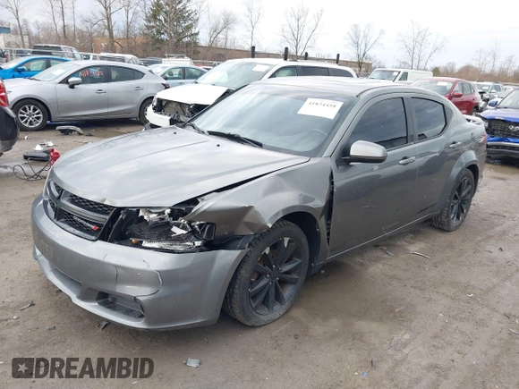 2013 Dodge Avenger SXT with VIN 1C3CDZCB7DN746154, listed as a IAAI auction lot 41834458 with 161,906 mi miles and . Bid and sale history available at DreamBid. Image 17.