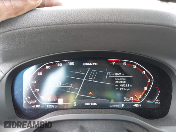 2020 BMW X3 M40i with VIN 5UXTY9C08LL304569, listed as a IAAI auction lot 41680838 with 52,601 mi miles and . Bid and sale history available at DreamBid. Image 7.