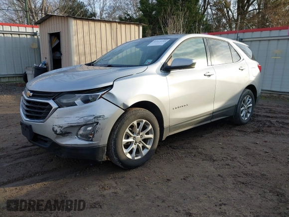 2020 Chevrolet Equinox LT with VIN 2GNAXKEV7L6233294, listed as a IAAI auction lot 41413184 with 118,658 mi miles and . Bid and sale history available at carsss.com. Image 2.