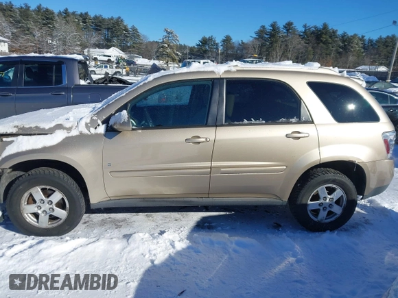 2007 Chevrolet Equinox LT with VIN 2CNDL73F676074568, listed as a IAAI auction lot 41365607 with 108,091 mi miles. Bid and sale history available at carsss.com. Image 14.