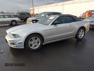 2014 Ford Mustang V6 with VIN 1ZVBP8EM4E5234101, listed as a IAAI auction lot 41285622 with Not Provided miles. Bid and sale history available at carsss.com. Image 2.