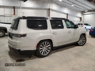 2022 Jeep Grand Wagoneer Series I with VIN 1C4SJVEJ2NS180968, listed as a Copart auction lot 61053895 with 14,741 mi miles and Salvage title. Bid and sale history available at DreamBid. Image 3.