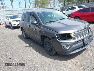 2017 Jeep Compass High Altitude with VIN 1C4NJDEB5HD175630, listed as a IAAI auction lot 42066679 with 114,585 mi miles. Bid and sale history available at carsss.com. Image 1.
