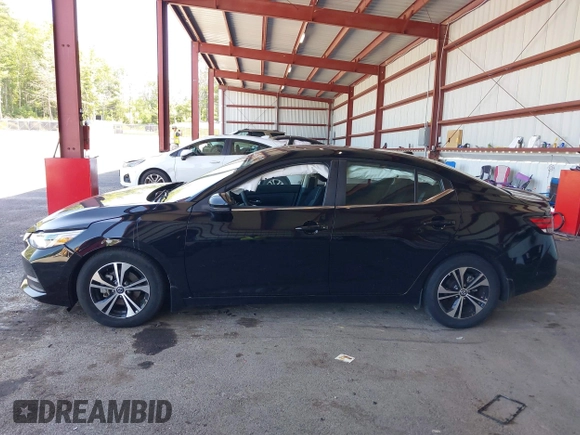 2020 Nissan Sentra SV with VIN 3N1AB8CV3LY313318, listed as a IAAI auction lot 42561962 with 25,836 mi miles and . Bid and sale history available at DreamBid. Image 14.