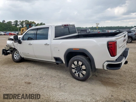 2024 GMC Sierra 2500HD Denali z VIN 1GT49REY3RF284860, wystawiony jako Copart lot #60520235 z przebiegiem Nie podano mil oraz Szkoda całkowita • Salvage title. Historia ofert i sprzedaży dostępna na DreamBid. Obrazek 2.