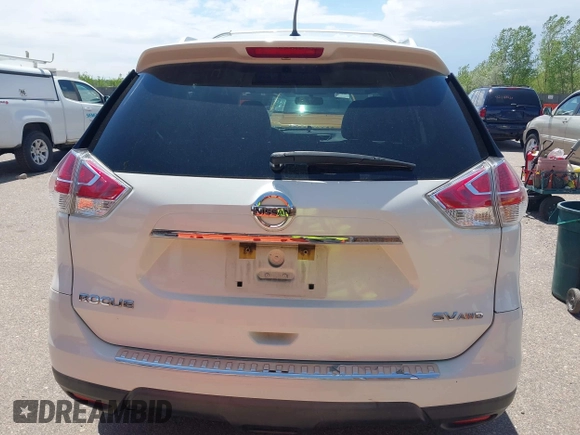 2016 Nissan Rogue SV with VIN KNMAT2MV0GP670288, listed as a IAAI auction lot 42202645 with 211,454 mi miles. Bid and sale history available at carsss.com. Image 16.