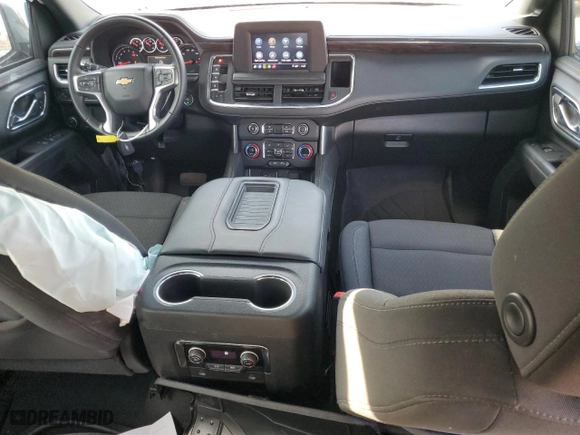 2023 Chevrolet Tahoe LS with VIN 1GNSCMKD6PR342346, listed as a Copart auction lot 83899094 with 19,245 mi miles and Salvage Title. Bid and sale history available at carsss.com. Image 8.