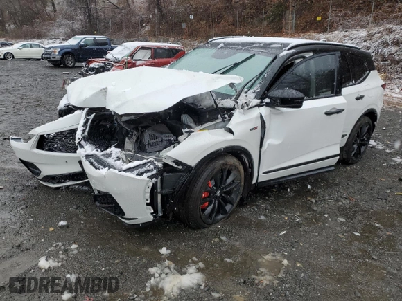 2022 Acura MDX Type S w/Advance Package with VIN 5J8YD8H85NL005377, listed as a Copart auction lot 81531984 with 13,136 mi miles and Non Repairable. Bid and sale history available at carsss.com. Image 1.
