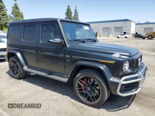 2021 Mercedes-Benz G with VIN W1NYC7HJ4MX366193, listed as a Copart auction lot 54274335 with 27,747 mi miles and Salvage Title. Bid and sale history available at carsss.com. Image 4.