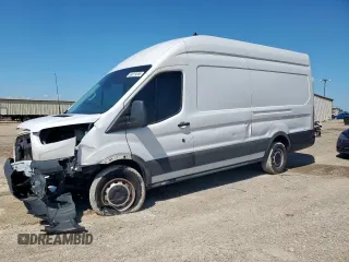 2023 Ford Transit Cargo z VIN 1FTBR3X84PKB10219, wystawiony jako Copart lot #60219385 z przebiegiem 83 059 mil mil oraz Szkoda całkowita • Salvage title. Historia ofert i sprzedaży dostępna na DreamBid. Obrazek 1.
