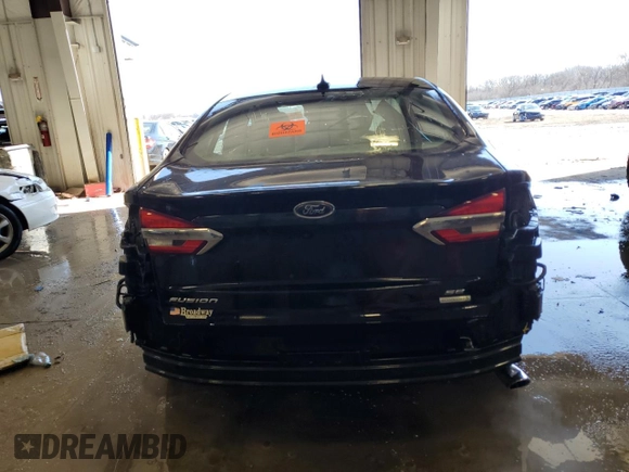 2020 Ford Fusion SE with VIN 3FA6P0HD4LR162494, listed as a Copart auction lot 48019175 with 71,534 mi miles and Salvage Title. Bid and sale history available at DreamBid. Image 6.